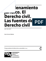 Derecho Civil I - Módulo Didáctico 1 - El Ordenamiento Jurídico. El Derecho Civil. Las Fuentes Del Derecho Civil