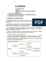 BIOLOGÍA 2º BACHILLERATO - Tema 3. Los Lípidos