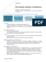 Biología Del Movimiento Dentario Ortodóncico