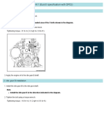 Timing Gear Train Installation 4HK1