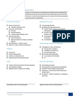 Duke CAD Standard Checklist