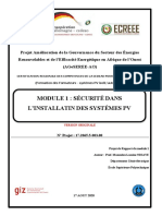 Module1 Sécurité Installation Systèmes PV Draft FR