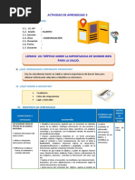 D3 A2 Sesion Com. Leemos Un Tríptico Sobre La Importancia de Dormir Bien para La Salud.