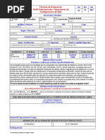 Formato de Evaluación Perfil Administrador - Operadores de Configuración de Red - Celio