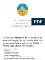 Taller Discapacidad - Autismo - Cuidadores