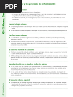 T 12 Las Ciudades y Los Procesos de Urbanización