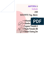 Grupo # 3 Tabla de Frecuencia y Graficación Datos Cualitativos