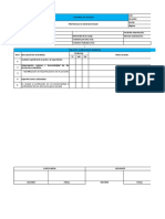 Modelo de Protocolo para Desencofrado