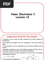 12 Static Tap Changer