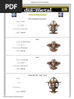 Termostatos para Volkswagen