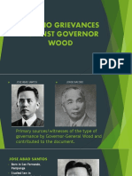 Module 2 Lesson 8 FILIPINO GRIEVANCES AGAINST GOVERNOR WOOD