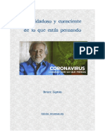 Se Cuidadoso y Consciente de Lo Que Estas Pensando Crnvirus Bruce Lipton