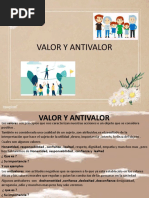 Valores y Antivalores