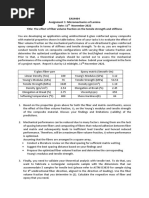 Assignment 1 - Micromechanics of Lamina