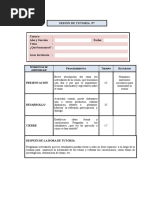 Formato de SESIONES