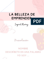 La Belleza de Emprender