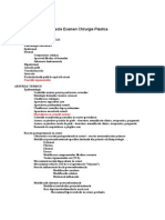 Subiecte Examen Chirurgie Plastica