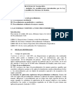 Apuntes Derecho Procesal Civil II. Resumido 158 Pp.