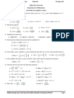 Math 1011 - 2023 - Worksheet - III