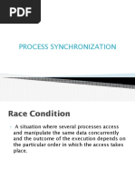 OS Process Synchronization Complete