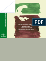 I Plan de Acción Integral para Las Mujeres Con Discapacidad en Andalucia 2008-2013