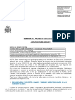 Memoria Proyecto ARCE "Aula Verde" de Educación Ambiental