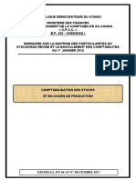 Traitement Comptable Des Stocks Et en Cours de Production