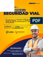 BROCHURE - Curso Auditor Seguridad Vial, Junio 2023