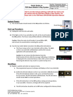 Quick Guide On The FDR Nano
