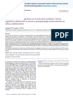 Teoria de La Mente y Violencia Familiar