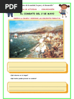 Ficha de Actividad - Comunicación - Combate 2 de Mayo