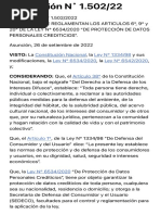 Procedimiento Tramite Denuncias Consumidores SEDECO PRY RES 1.502 de 2022  