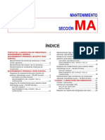 Mantenimiento: Índice