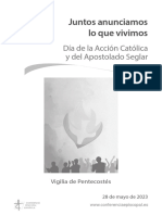 Dia Accion Catolica y Apostolado Seglar 2023 Vigilia Pentecostes