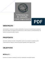 A Formação Do Mundo Contemporâneo (Historia Contemporania - Modulo 1)