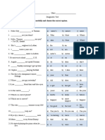 Diagnostic Test Tests Word