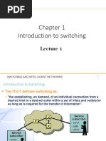 Chapter 1 Introduction To Switching