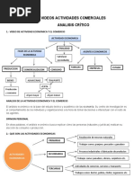 Actividades Comerciales