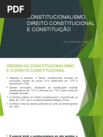 Aula - Direito Constitucional e Constituição