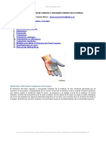 Sindrome Tunel Neuropatia Mediana Muneca