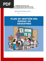 Plan Gestión de Riesgos de Desastres - IE