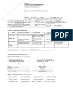 Individual Inventory Record Form