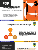 Epidemiologi Sebagai Pilar