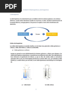 Unidad 4. Electroquímica y Termoquímica