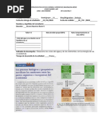 Taller # 3 Ciclo Del Agua y Su Relacion Con Los Ecosistemas