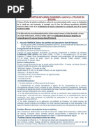 Datos Sobre Vacunas Pandemicas para Hojas Volantes Bolivia