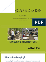 Lec 04 Landscape Design