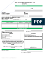 Eco-Fz-Fo-04 Formato de Solicitud de Credito