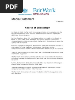 Statement On Church of Scientology