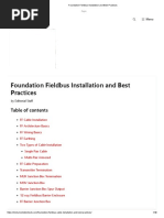 Foundation Fieldbus Installation and Best Practices